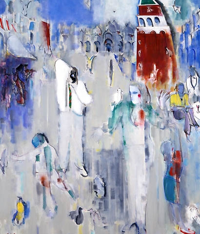 佐藤泰生　「二人」 Oil Painting 2 | 佐藤泰生の世界 (TAISEI SATO WORLD)